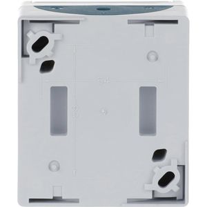 Produktbild für Jalousieschalter Busch-Jaeger Ocean 2601/4 W-53, grau/blaugrün