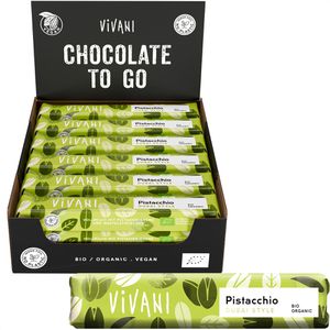 Schokoriegel Vivani Pistacchio, BIO