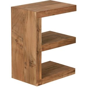 Beistelltisch Wohnling Mumbai, WL1.450, akazie, aus Massivholz