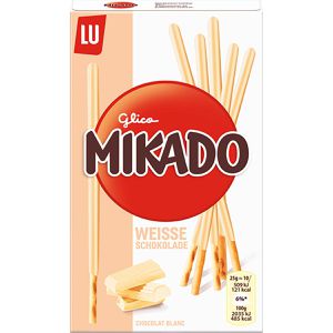 Produktbild für Kekse Mikado Weiße Schokolade