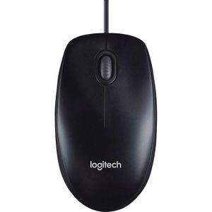 Produktbild für Maus Logitech B100 optische Kabelmaus