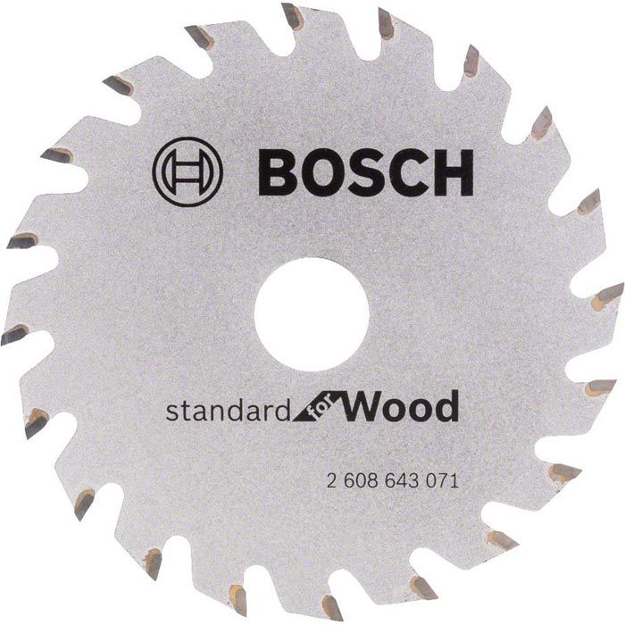 Bosch Kreissägeblatt Optiline Wood, 2608643071, 85 x 15mm, 20 Zähne, für  Holz – Böttcher AG