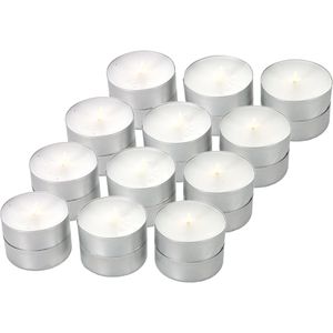 Produktbild für Teelichter Papstar 90346, Maxi, weiß