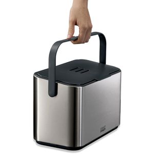 Produktbild für Mülleimer JosephJoseph Collect, silber