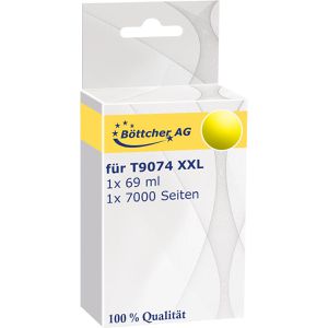 Produktbild für Tinte Böttcher-AG für Epson T9074 XXL