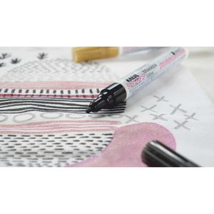 Produktbild für Textilmarker Kreul 92651 Glitter medium, sortiert