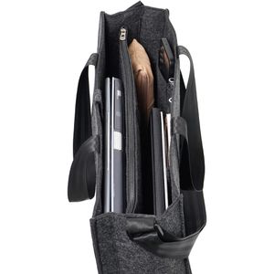 Produktbild für Laptoptasche STOP Desk Sharing Felt Sumba, 46228, dunkelgrau