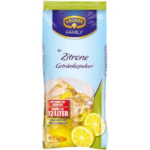 Getränkepulver Krüger Zitrone