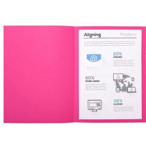 Produktbild für Aktendeckel Exacompta Forever Foldyne A4, fuchsia
