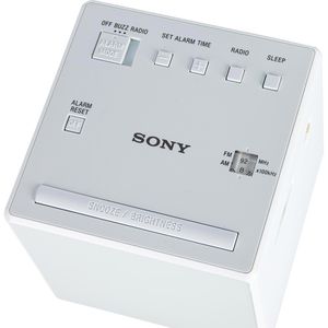 Produktbild für Radiowecker Sony ICF-C1 weiß
