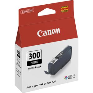 Produktbild für Tinte Canon PFI-300MBK schwarz matt