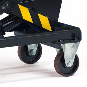 Produktbild für Hubtisch Fetra 6837, fahrbar