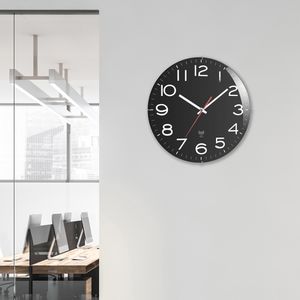 Produktbild für Wanduhr TFA 60.3509, Kunststoff, analog, Funkuhr