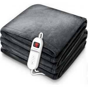Heizdecke Sinnlein Wärmedecke XXL, grau