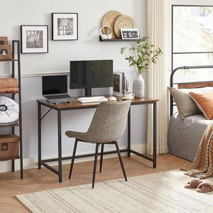 Produktbild für Schreibtisch Vasagle LWD039B01V1, braun / schwarz
