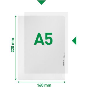 Produktbild für Sichthüllen Leitz 4005-00-03, transparent, A5