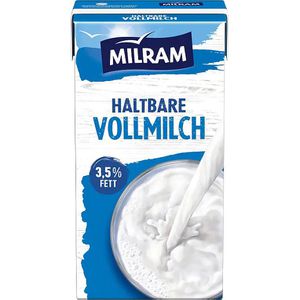 Produktbild für Milch Milram H-Vollmilch, Fettgehalt 3,5%