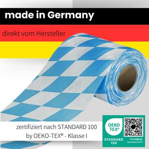 Produktbild für Tischläufer Sensalux Bayernraute, 69700255, waschbar