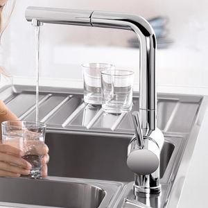 Produktbild für Küchenarmatur BLANCO LINUS-S-F, chrom