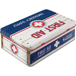Produktbild für Vorratsdose Nostalgic-Art First Aid Blue