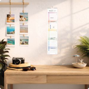 Produktbild für Streifenkalender Häfft 11396-0, Rainbow