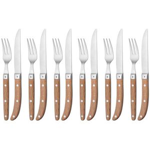 Produktbild für Steakbesteck WMF Ranch, in Holzkiste, Edelstahl 18/10