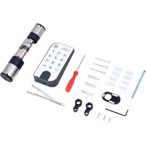 Produktbild für Smartes-Türschloss Burg-Wächter Entry Easy 7601, mit Keypad