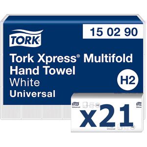 Papierhandtücher Tork Xpress Universal, 150290, H2, 2-lagig