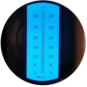 Produktbild für Refraktometer Kerbl 1464, analoges Handrefraktometer