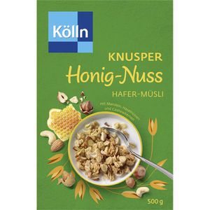 Produktbild für Müsli Kölln Knusper Honig-Nuss