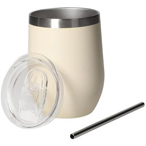 Produktbild für Thermobecher Böttcher-AG Vinova Weinbecher, beige
