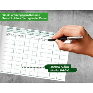 Produktbild für Fahrtenbuch RNK 3119/2, A6 quer