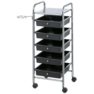 Produktbild für Friseurwagen Comair Stapelboy Coiffeur, schwarz