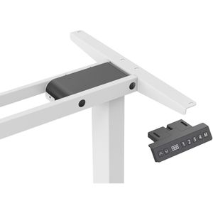 Produktbild für Schreibtischgestell Digitus DA-90453, weiß, 4 Memoryspeicher
