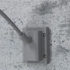 Produktbild für Wandleuchte SLV Myra Plate, aus Aluminium, für außen (IP55)