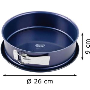 Produktbild für Backform Dr.Oetker-Küchenhelfer Flach-&amp; Rohrboden, aus Stahl