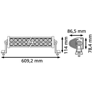 Produktbild für Zusatzscheinwerfer Berger&amp;Schröter 20198, 12 V / 24 V, LED