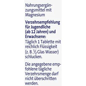 Produktbild für Magnesium Abtei 30 Tabletten
