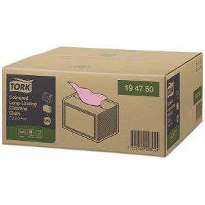 Produktbild für Einwegtücher Tork Long-Lasting, 194650, W8, rot