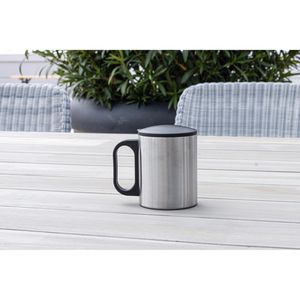 Produktbild für Thermobecher Mato 4119, mit Henkel, silber