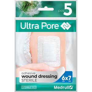 Produktbild für Pflaster Medrull Ultra Pore Wundverband, 5 Strips