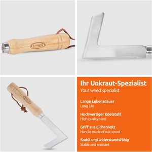 Produktbild für Fugenkratzer ECENCE 24030101, mit Handgriff