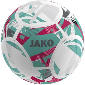 JAKO Fußball Glory, 2347-662, Größe 5, weiß/grün/rot, 430 Gramm, Spielball