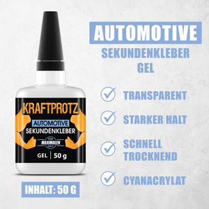 Produktbild für Sekundenkleber Kraftprotz KFZ &amp; Motorrad, KPGA50
