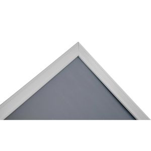 Produktbild für Infoständer Update-Displays aus Aluminium, silber, A1