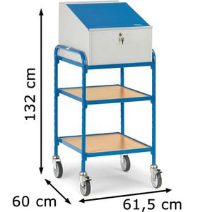 Produktbild für Stehpult Fetra 5844, aus Metall