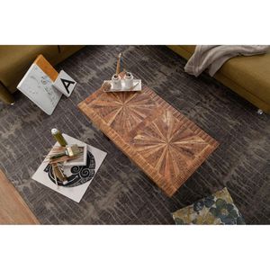 Produktbild für Couchtisch Wohnling WL5.950, aus Massivholz, mango