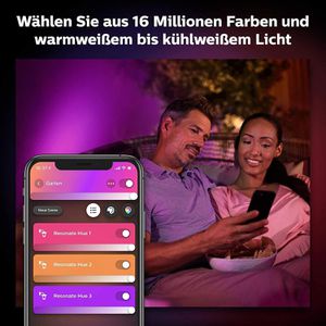 Produktbild für Wandleuchte Philips-Hue Resonate aus Aluminium, für außen IP44