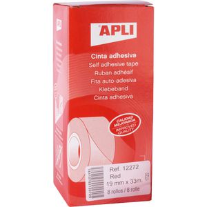 Produktbild für Klebeband APLI 12272, 19mm x 33m