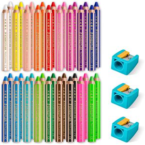 Produktbild für Buntstifte Staedtler Noris junior 140 C36, 3in1